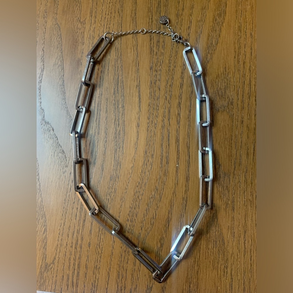 NWOT MARLYN SCHIFF PAPERCHAIN LINK NECKLACE